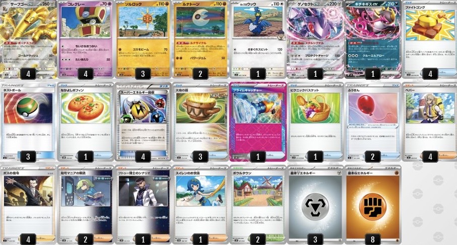 サーフゴーexデッキ