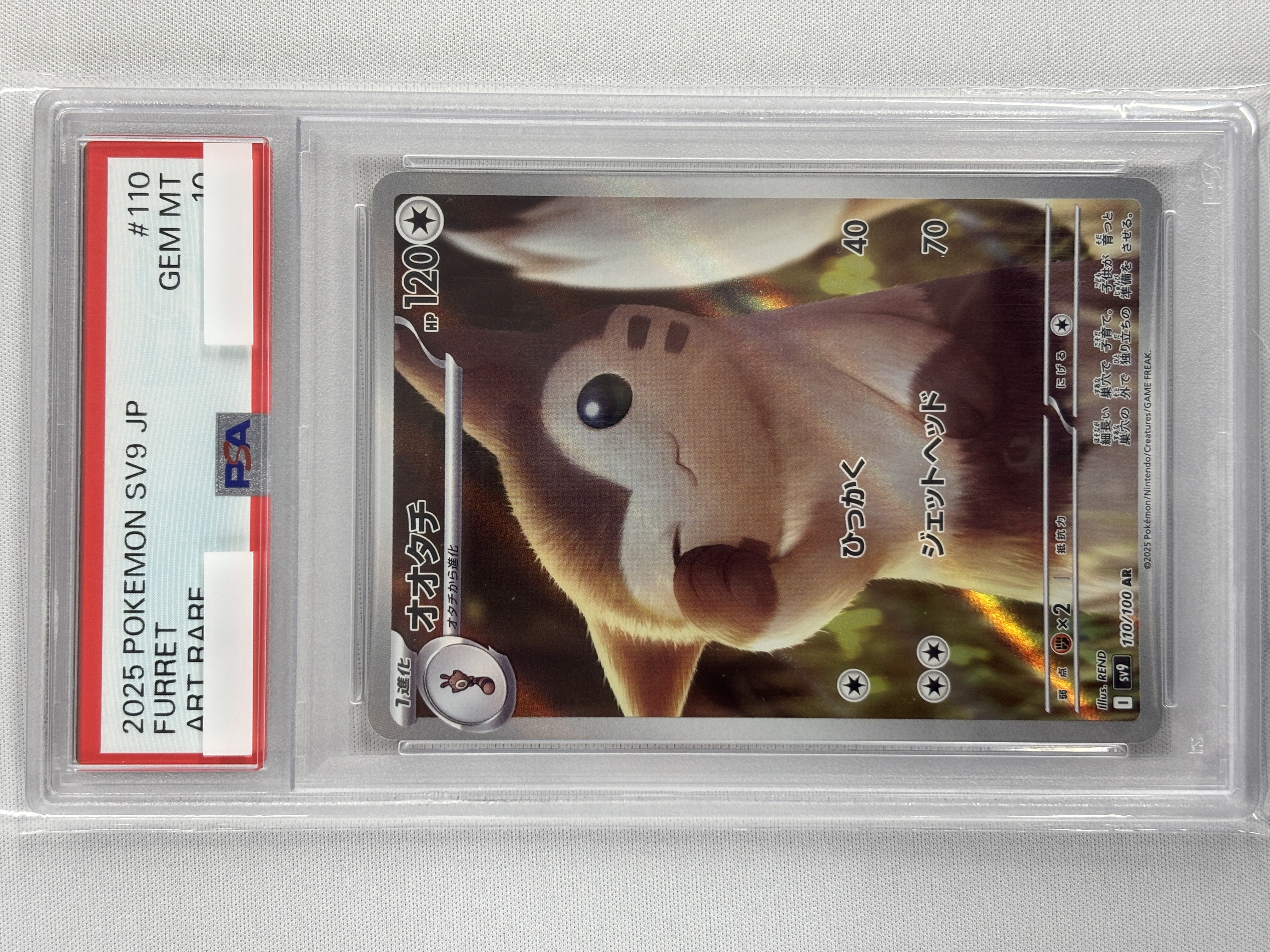 【PSA10】オオタチ(110/100)[AR]【SV9】