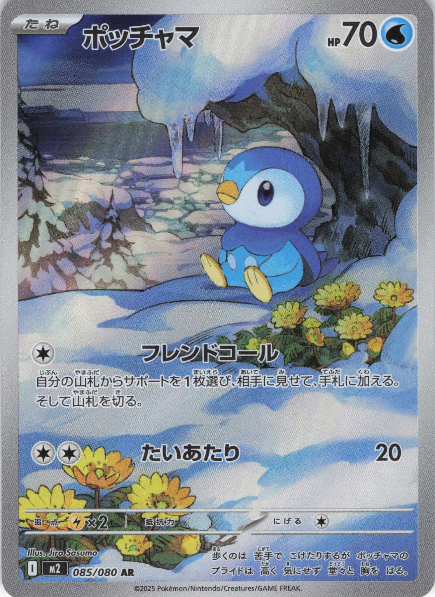 【状態B】ポッチャマ(085/080)[AR]【M2】