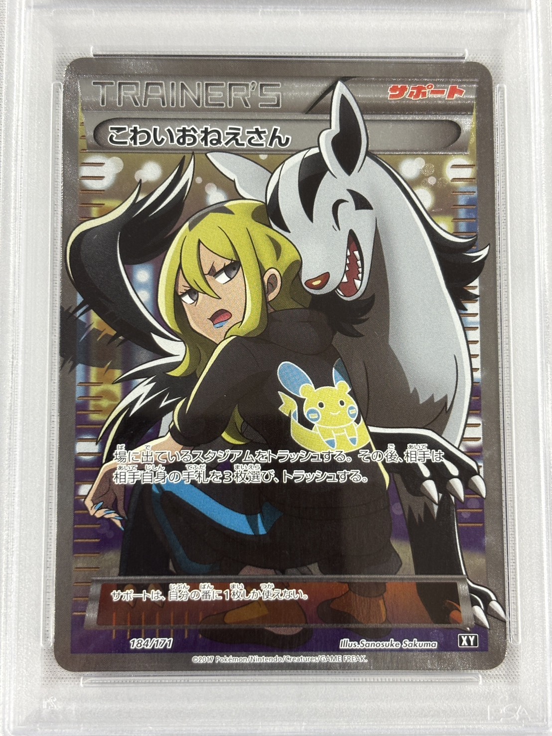 【PSA10】こわいおねえさん(184/171)[SR]【XY】