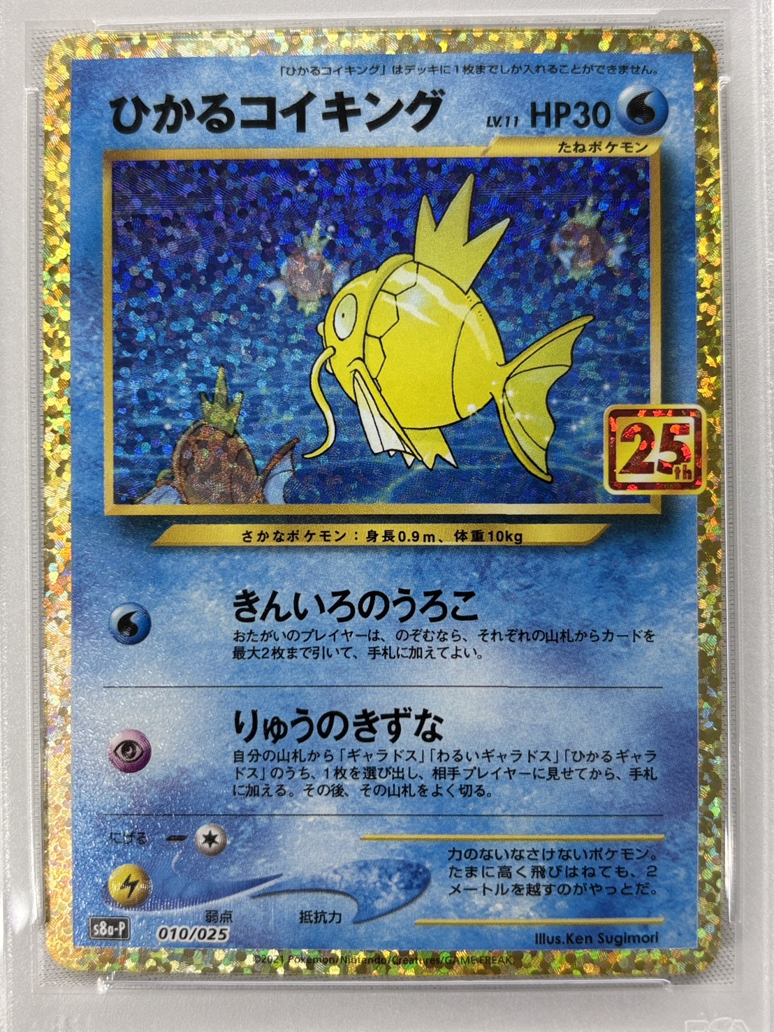 【PSA10】ひかるコイキング(010/025)[P]【S8a-P】