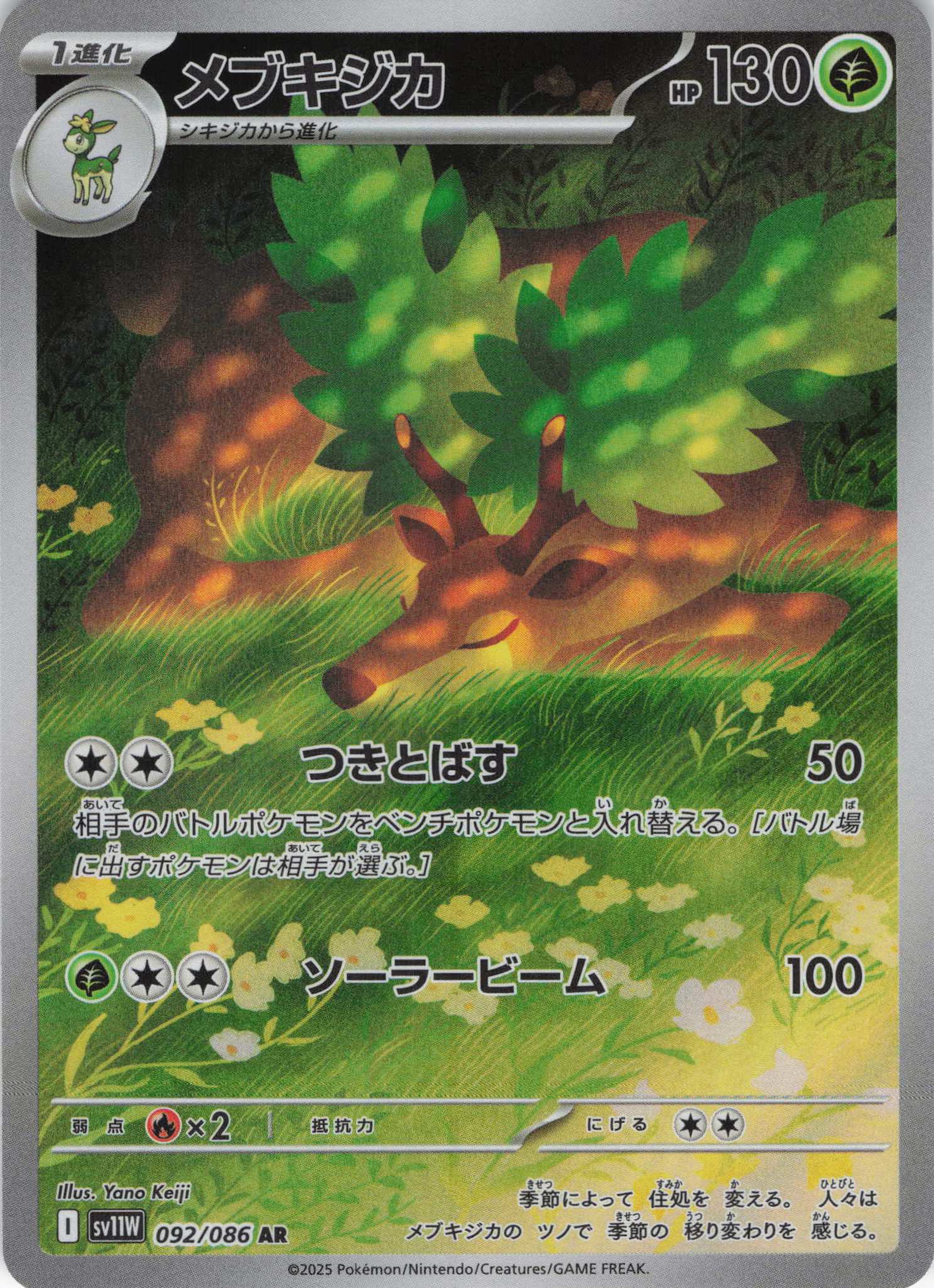 【状態B】メブキジカ(092/086)[AR]【SV11W】