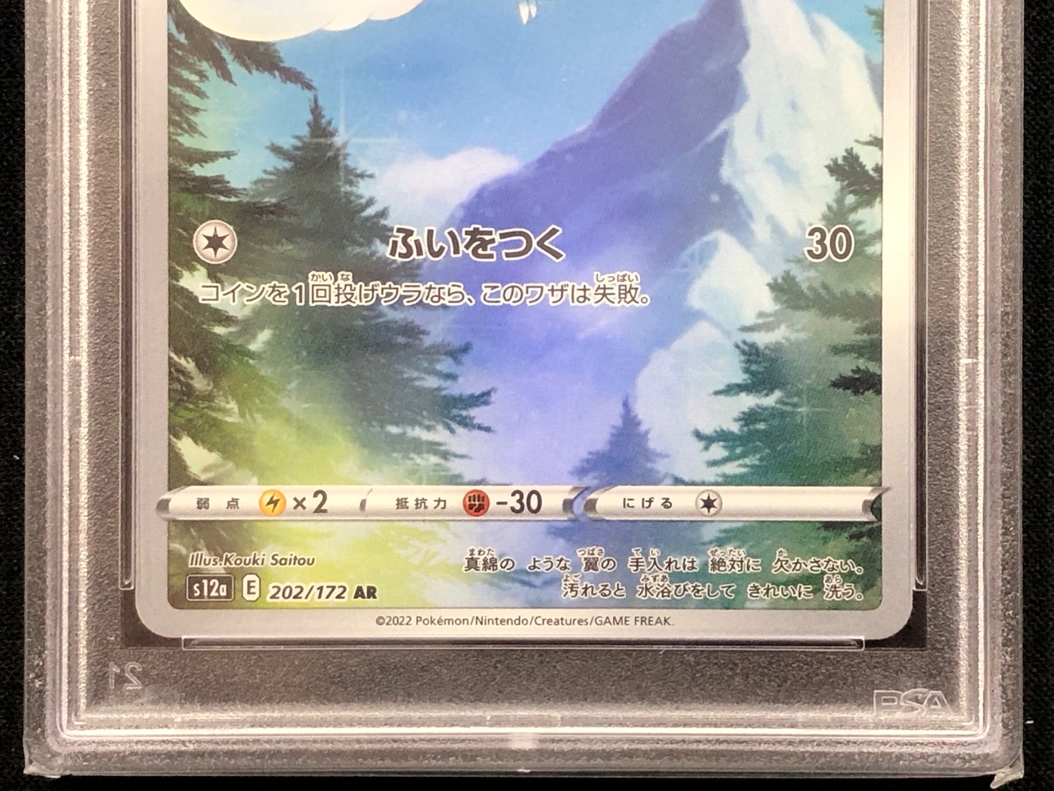 【鑑定済み：PSA10】チルット(202/172)[AR]【s12a】