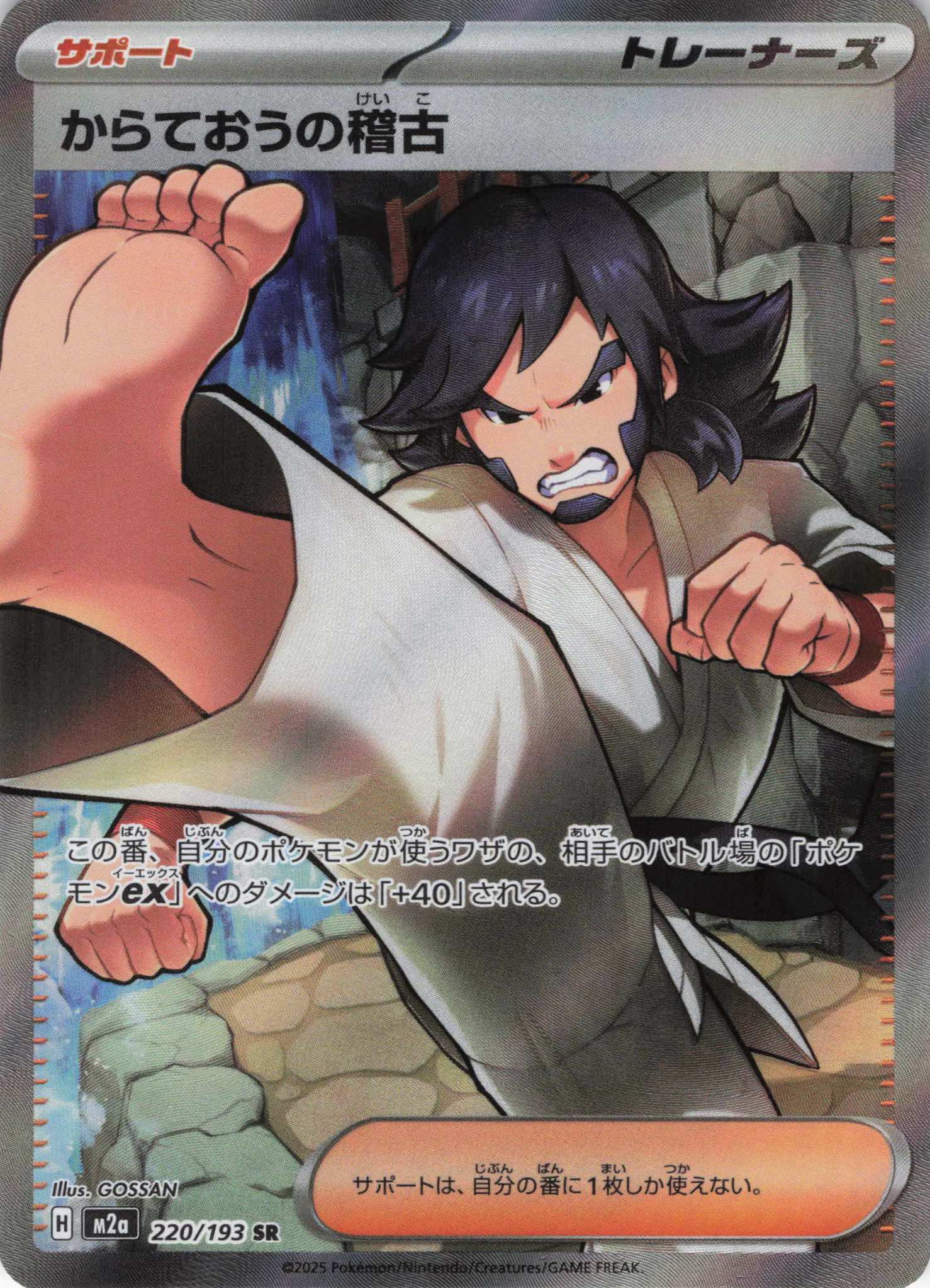 【SALE】【状態B】からておうの稽古(220/193)［SR］【M2A】