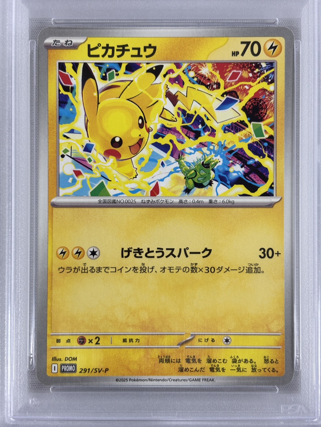 【PSA10】ピカチュウ(291/SV-P)［P］【PROMO】②
