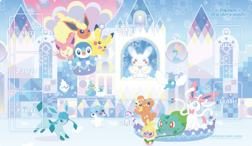 【プレイマット】Pokemon in a snowy season (未開封)