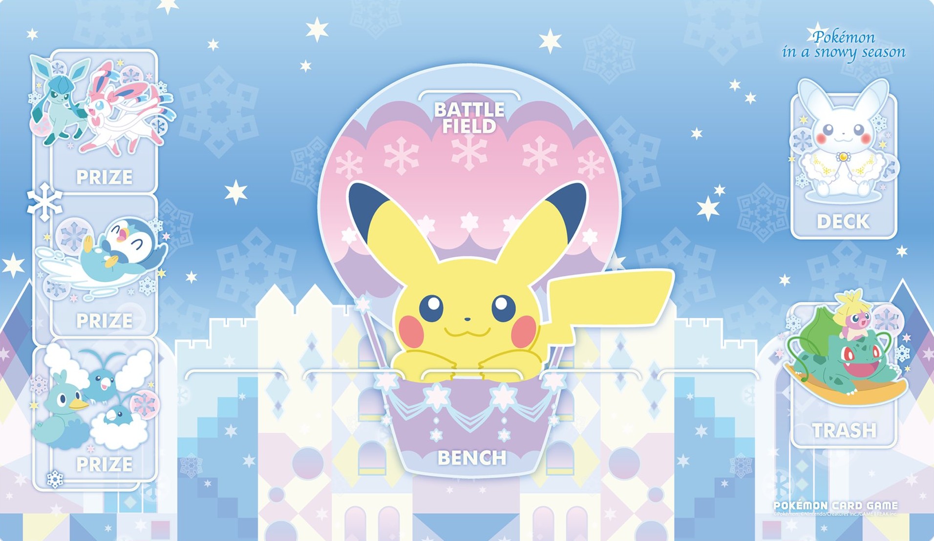 【プレイマット】Pokemon in a snowy season (未開封)