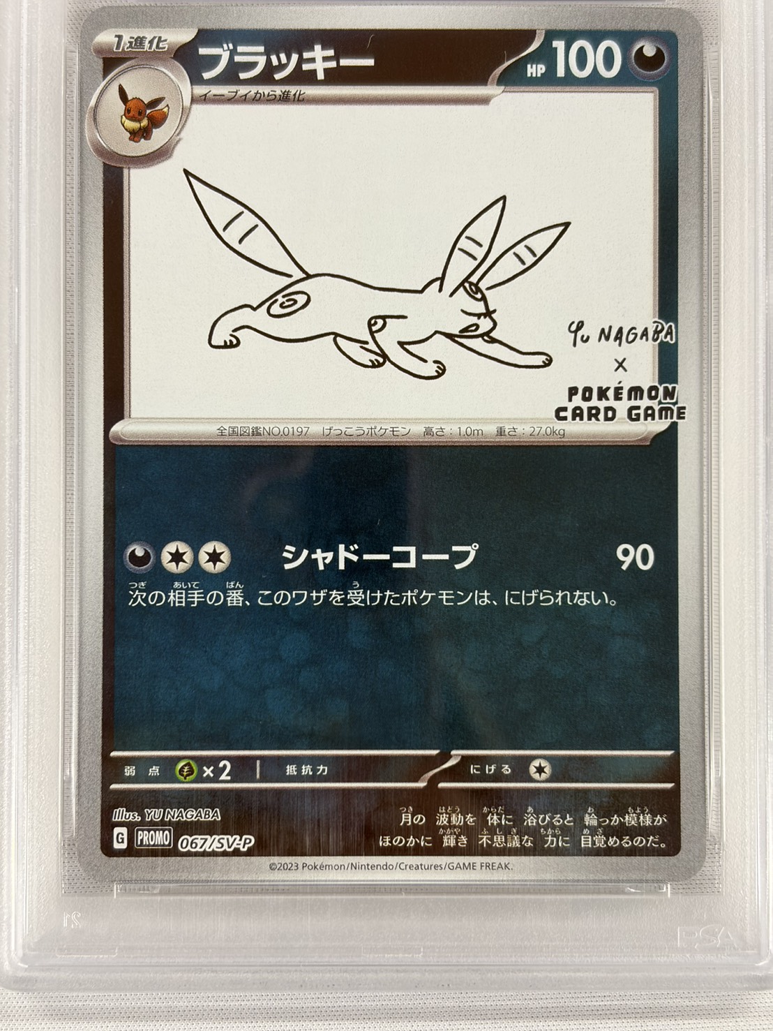 【PSA10】ブラッキー(067/SV-P)[Yu Nagaba]【P】