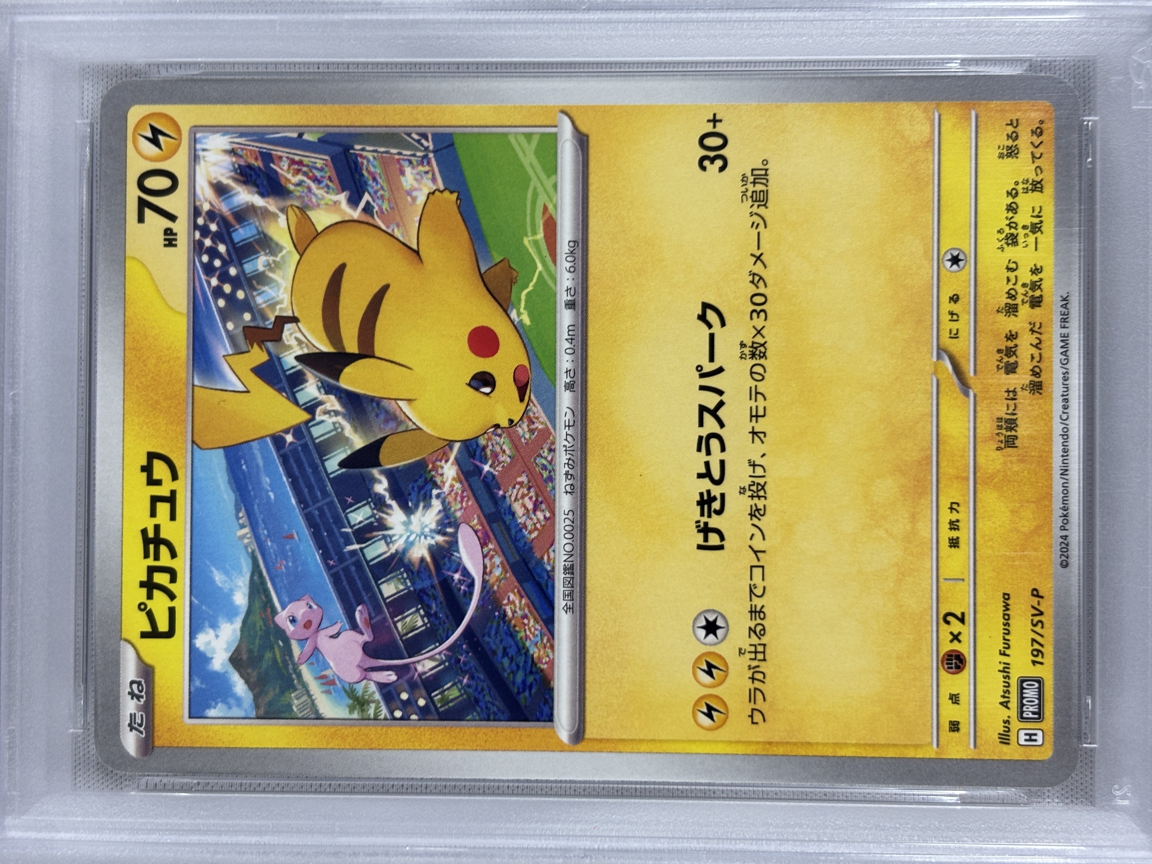 【PSA10】ピカチュウ(197/SV-P)[P]【PROMO】②