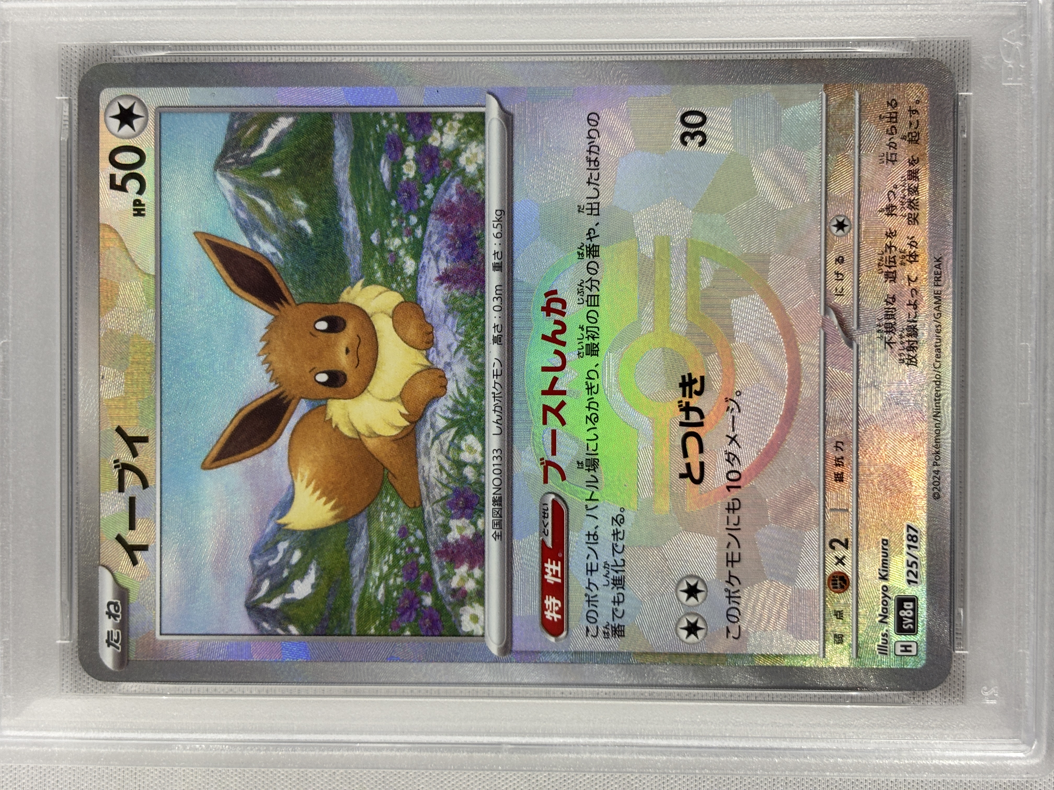 【PSA10】イーブイ[マスターボールミラー](125/187)【SV8a】
