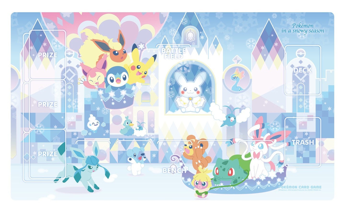 【プレイマット】『Pokemon in a Snowy Seasons』(未開封)