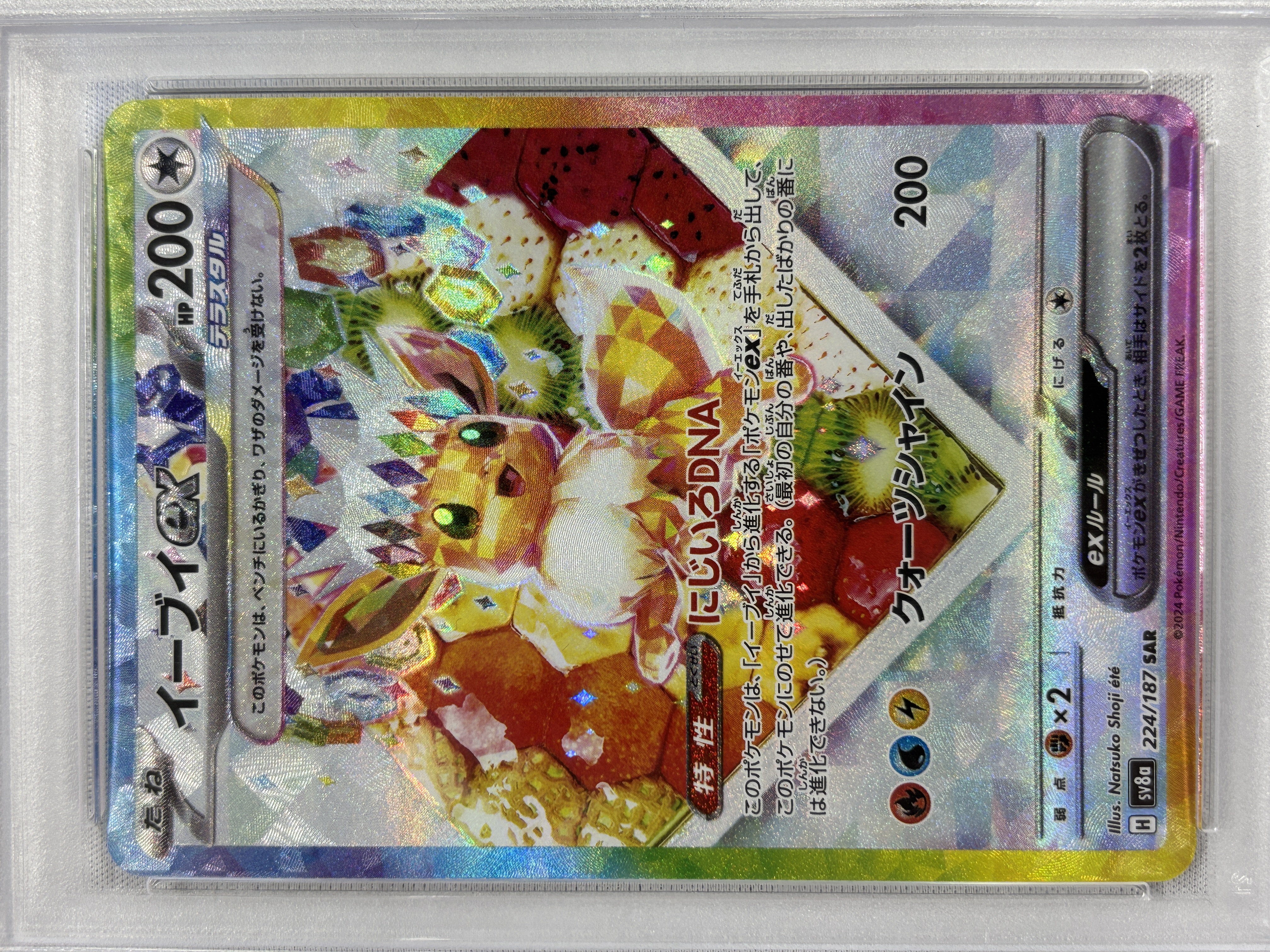 【PSA10】イーブイex(224/187)[SAR]【SV8a】②
