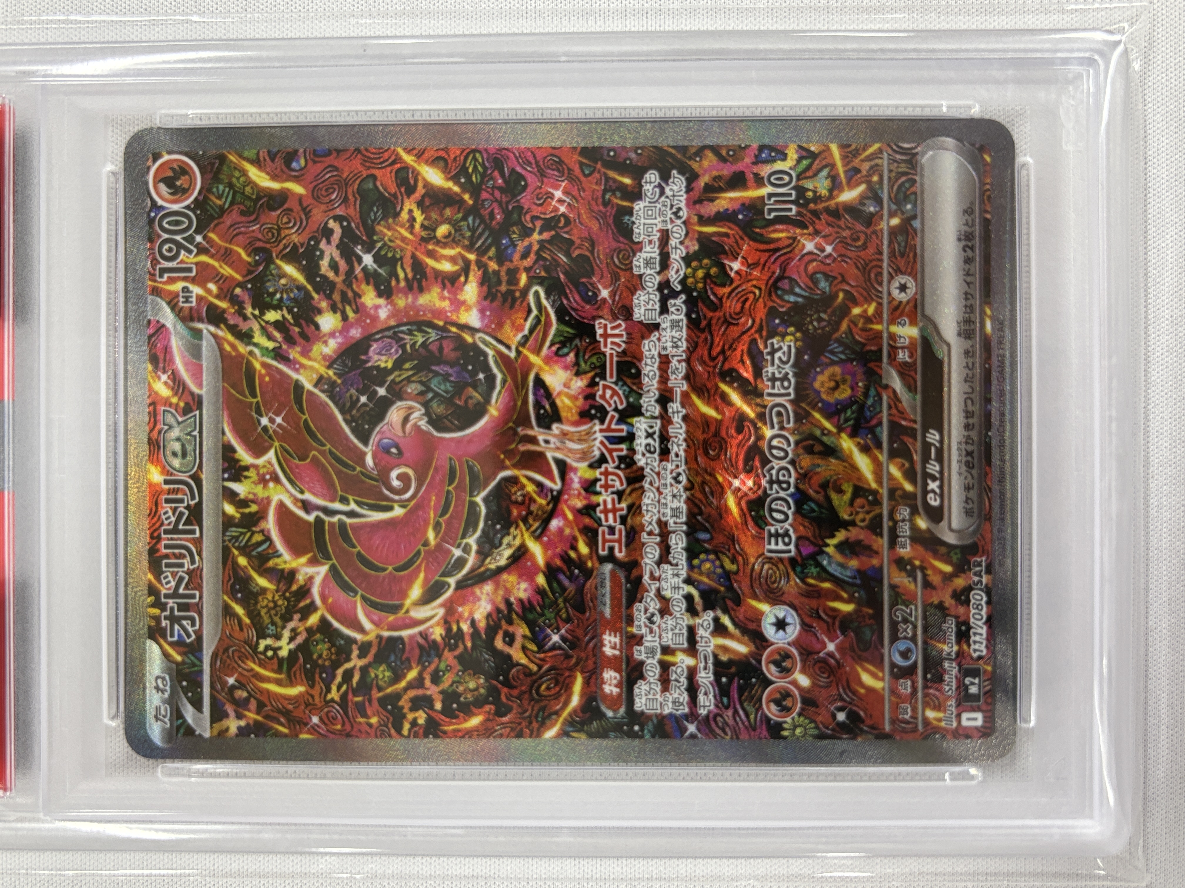 【PSA10】オドリドリex(111/080)[SAR]【M2】