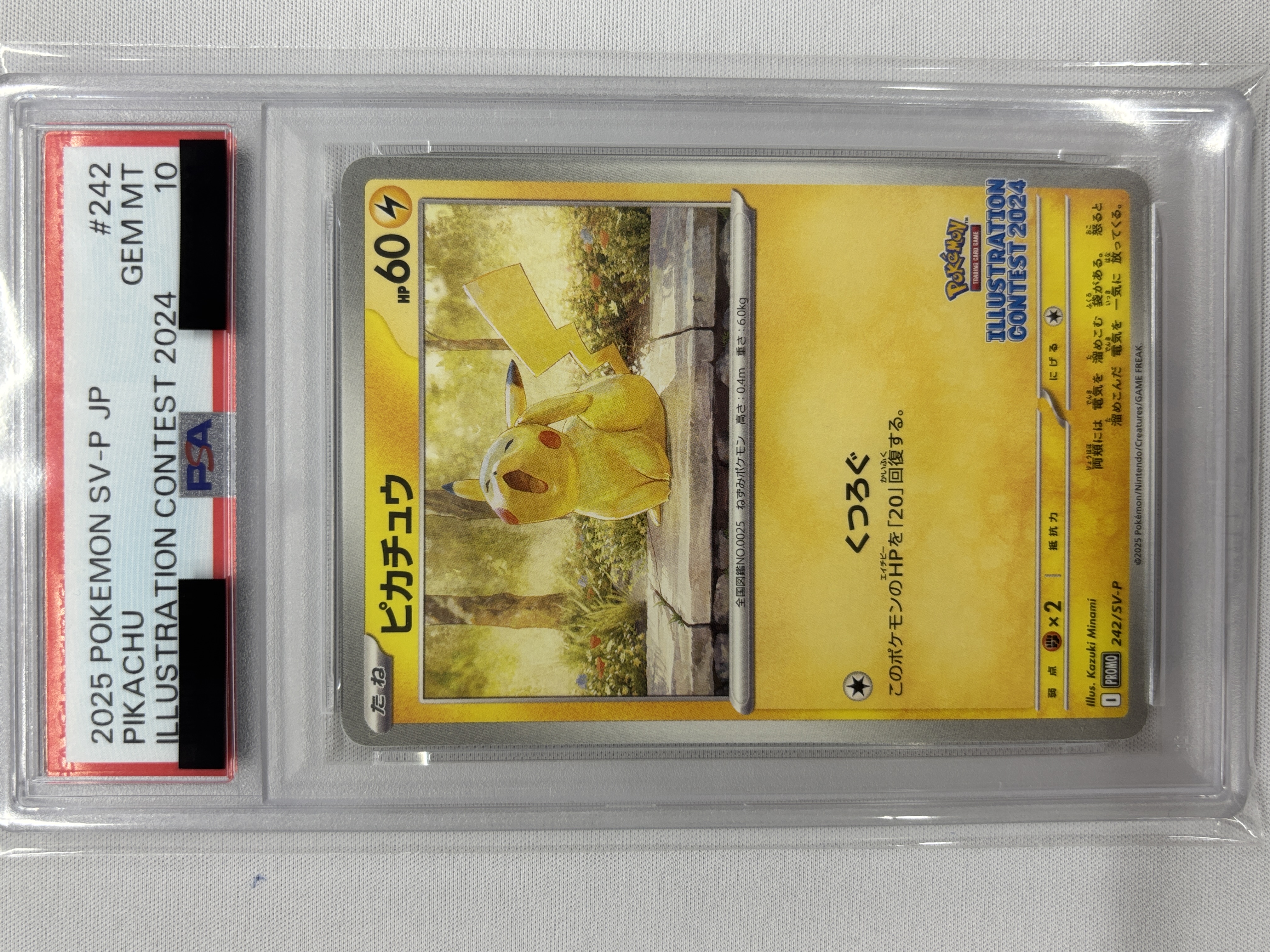 【PSA10】ピカチュウ (242/SV-P)[P]【PROMO】