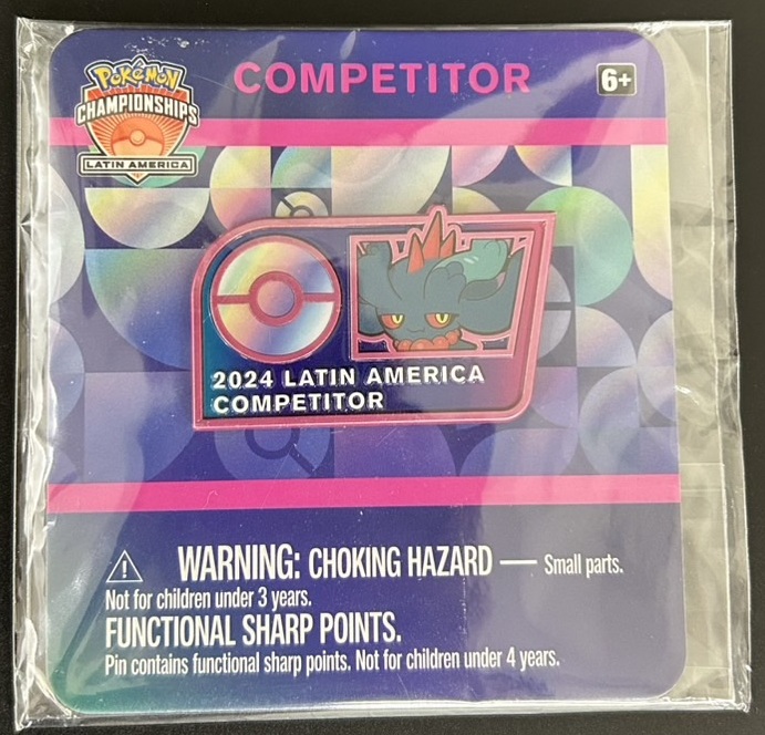 【ポケモングッズ】ハバタクカミ ピンバッジ(LATIN AMERICA)