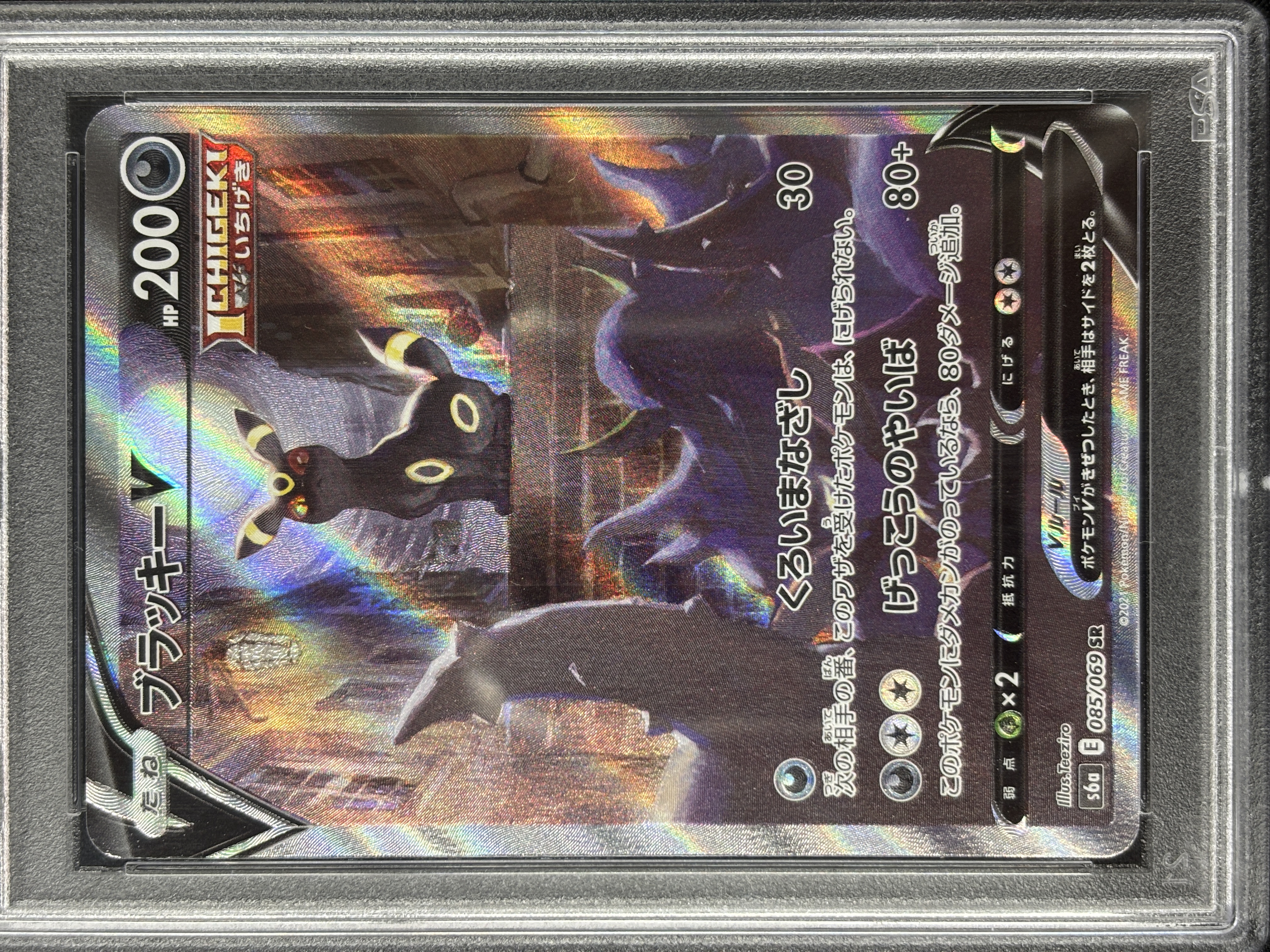 【PSA10】ブラッキーV(085/069)[SA]【S6a】