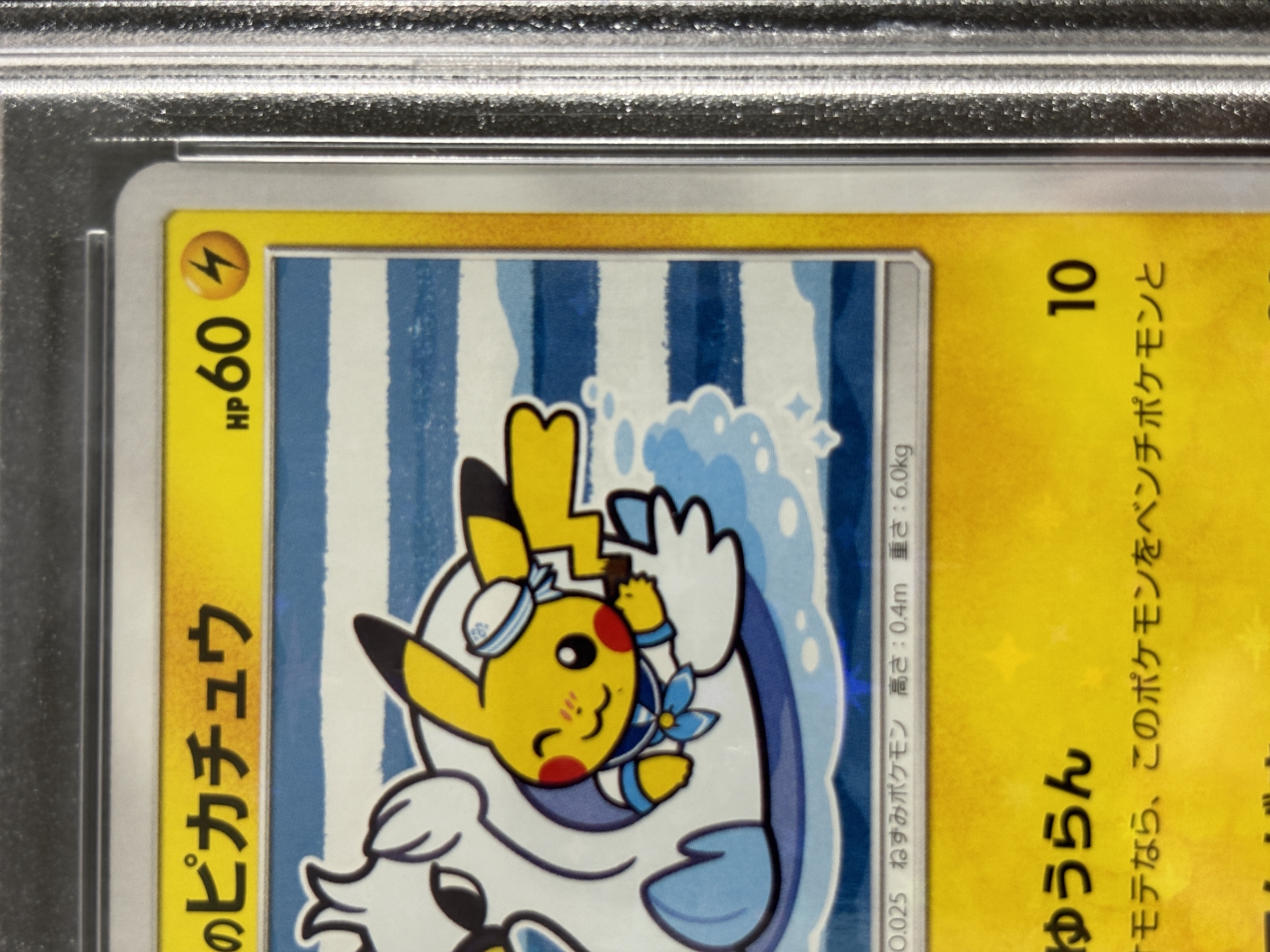 【鑑定済み：PSA10】ヨコハマのピカチュウ(281/SM-P)[P]【プロモ】