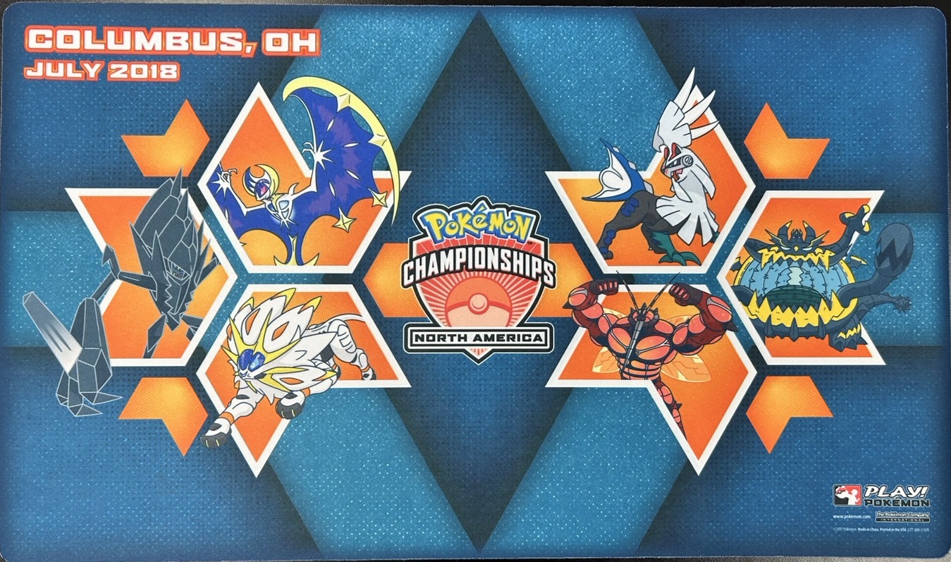 【プレイマット】『EUIC2018 ウルトラビースト(COLUMBUS)』※開封済み