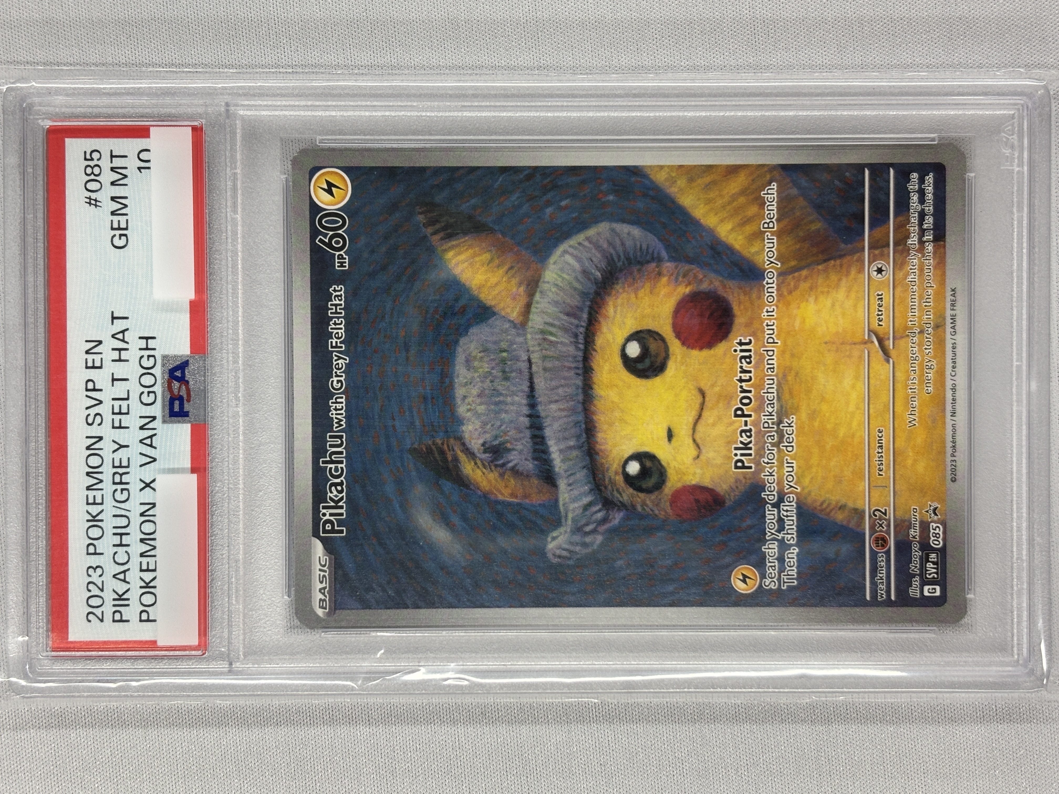 【PSA10】Pikachu with Grey Felt Hat(085)[PROMO]【SVPEN】②