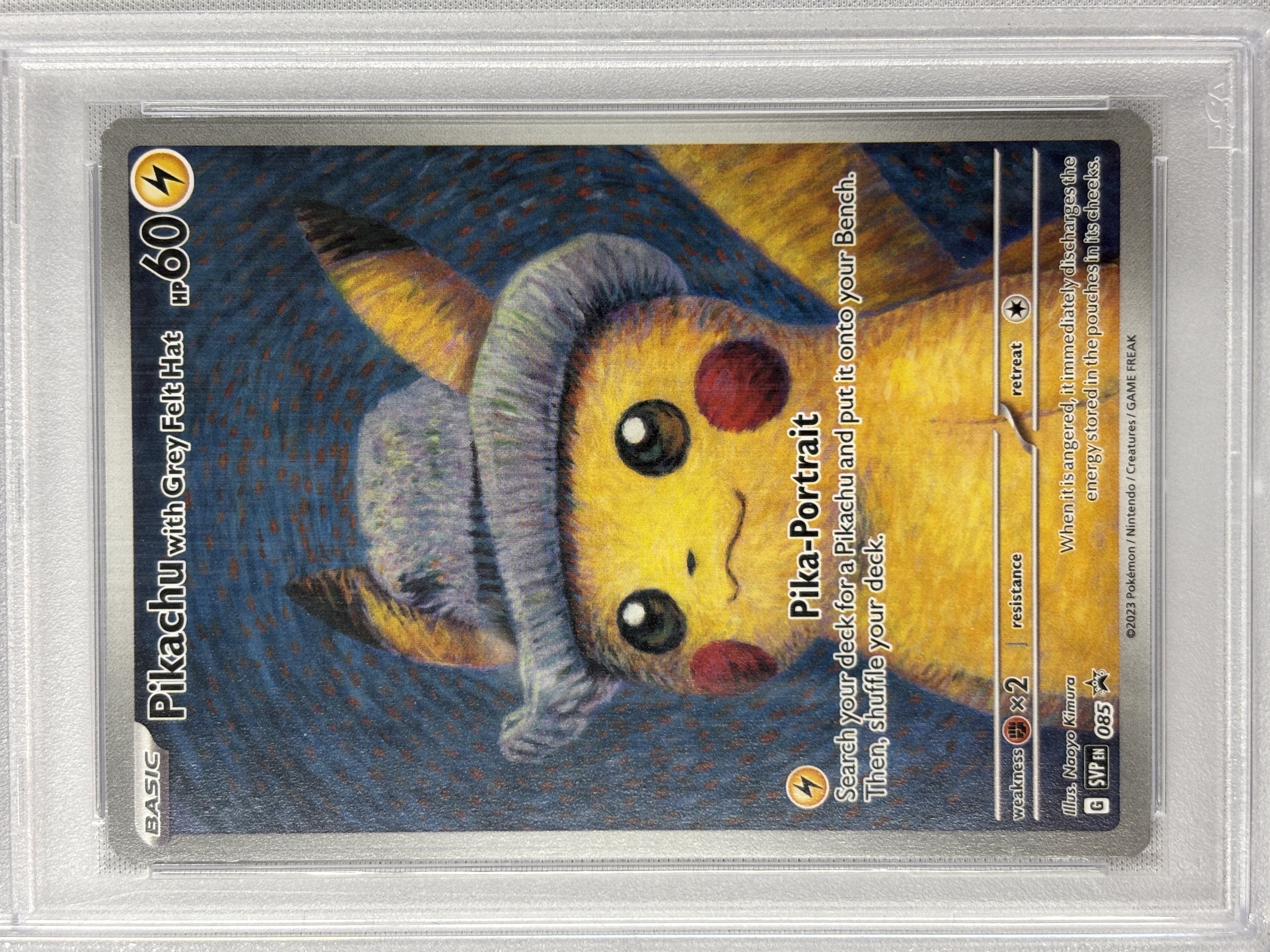【PSA10】Pikachu with Grey Felt Hat(085)[PROMO]【SVPEN】②