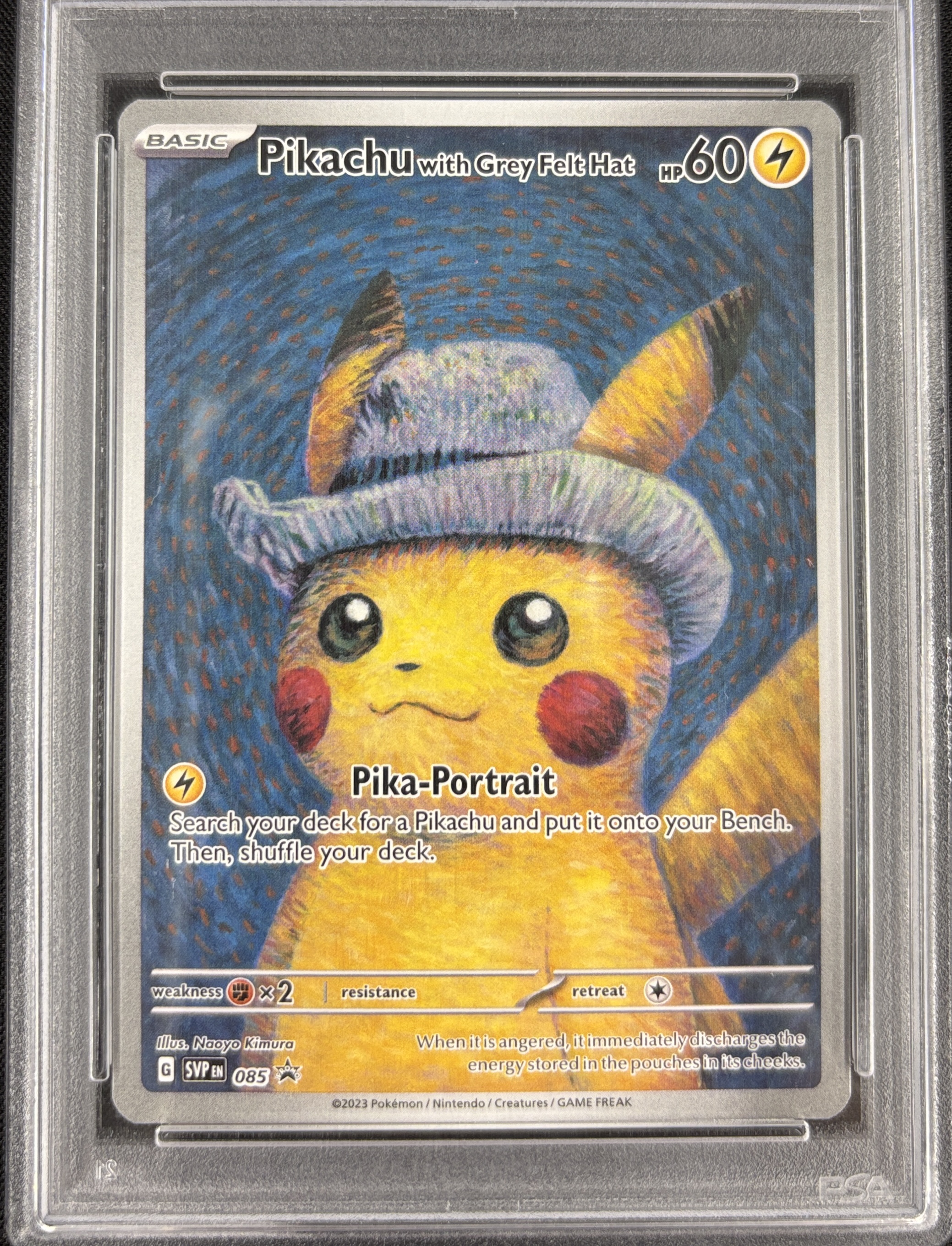 【PSA10】Pikachu with Grey Felt Hat(085)[PROMO]【SVPEN】