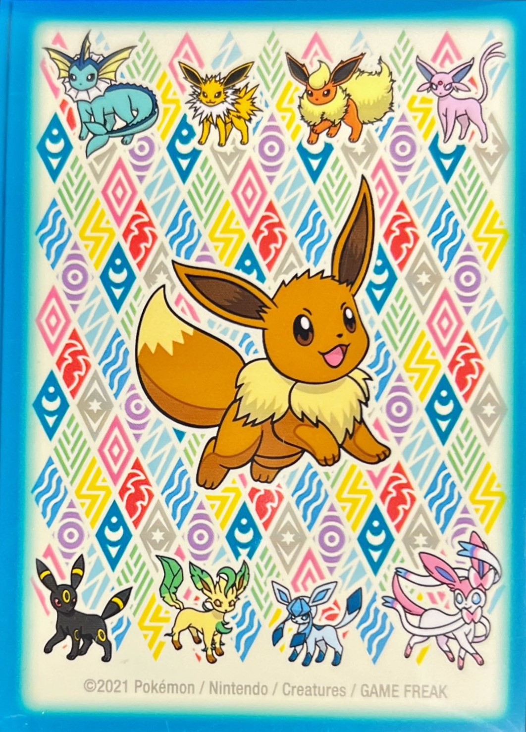 デッキシールド【EEVEE PRISMATIC】海外限定 (65枚入)