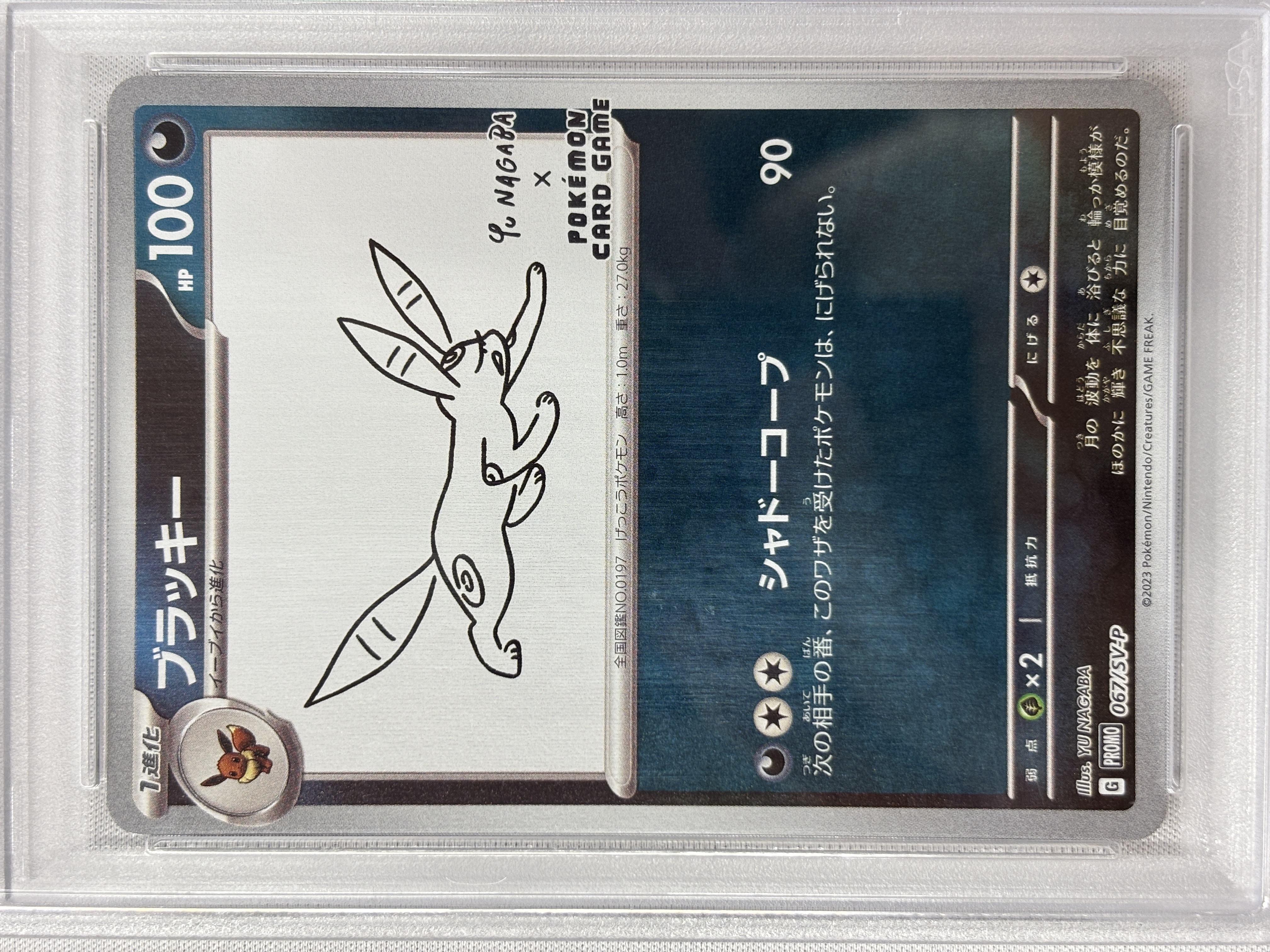 【PSA10】ブラッキー(067/SV-P)[Yu Nagaba]【P】