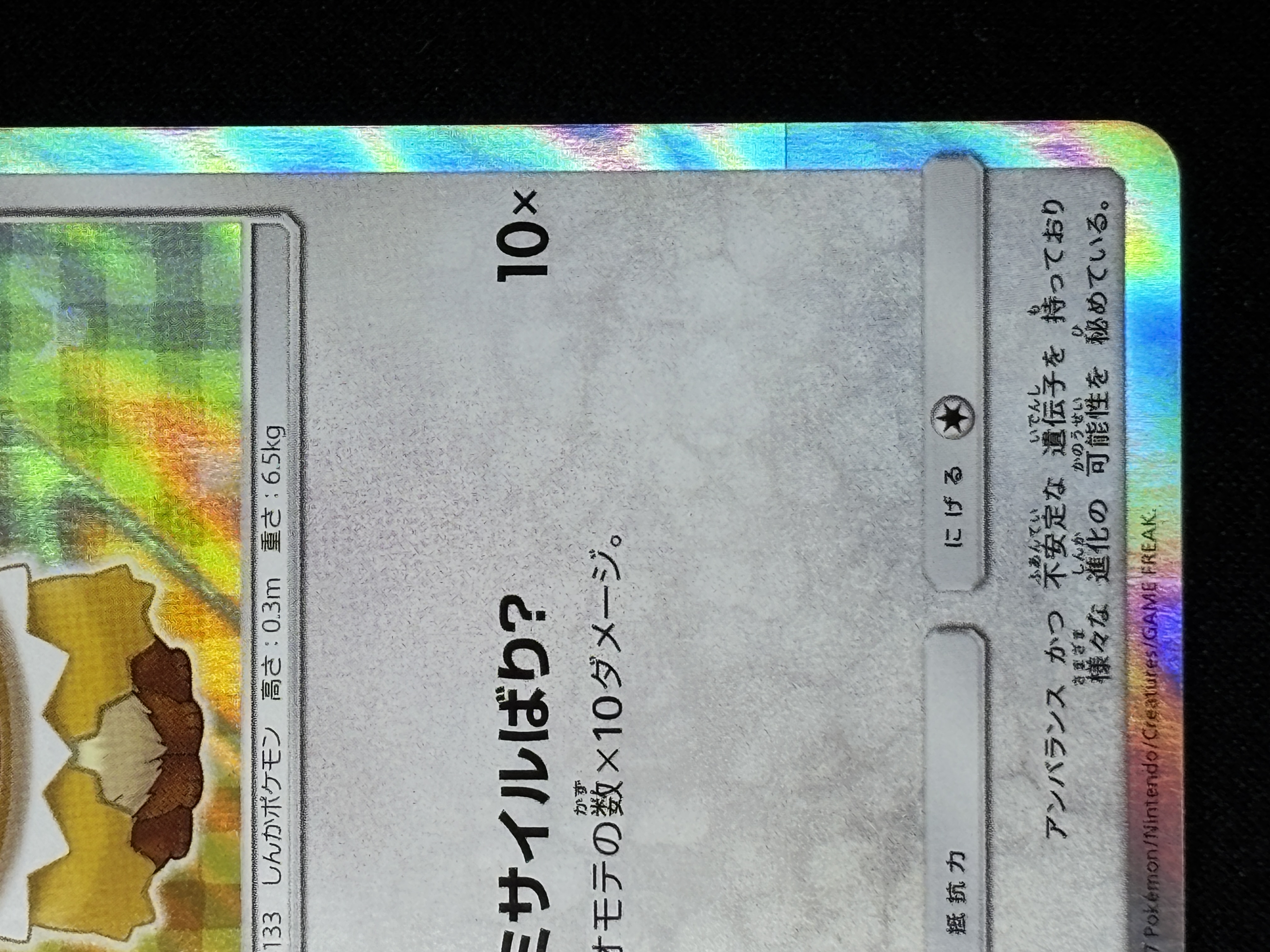 【状態B】ポンチョを着たイーブイ(138/SM-P)[-]【PROMO】