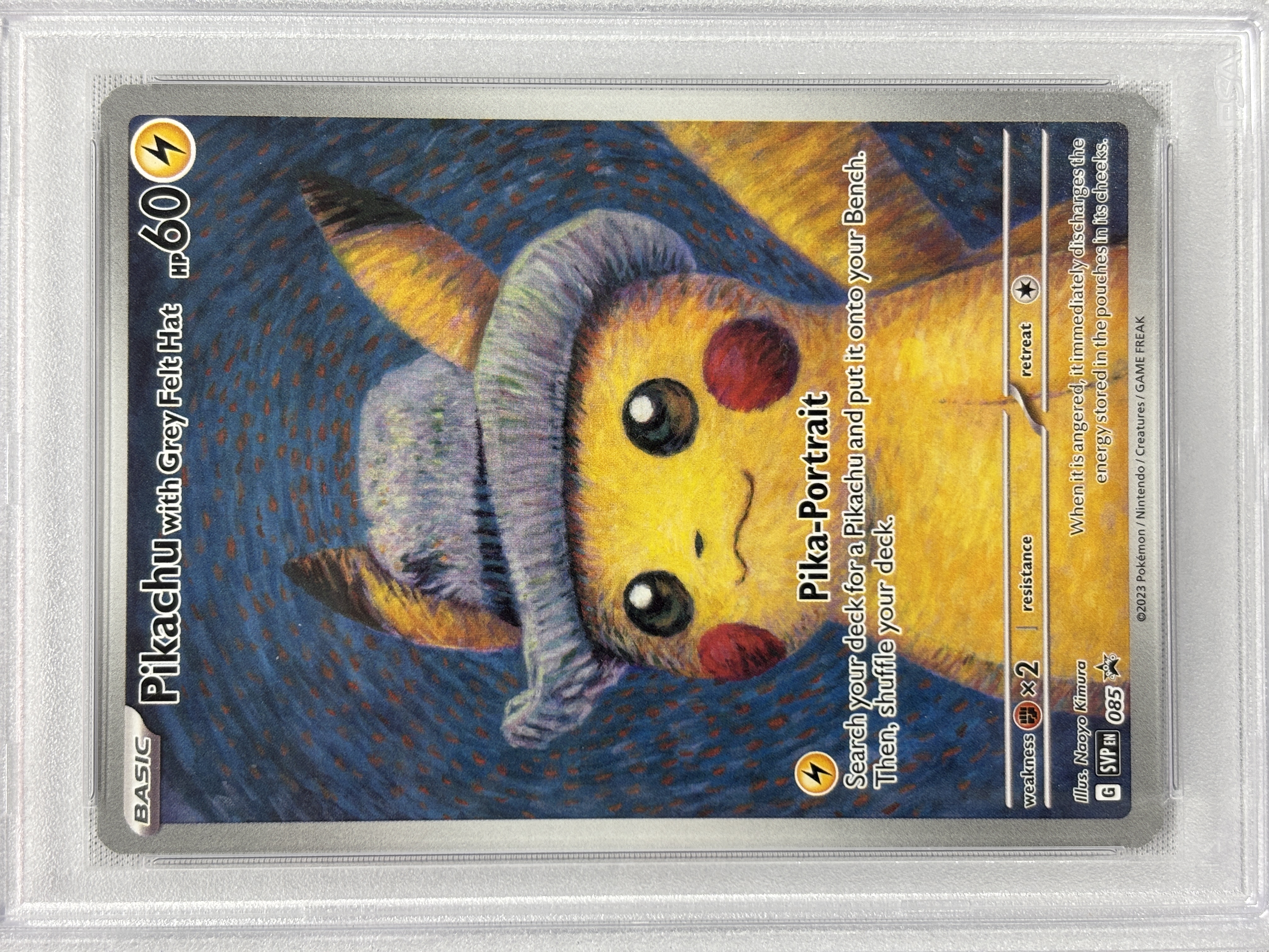 【PSA10】Pikachu with Grey Felt Hat(085)[PROMO]【SVPEN】