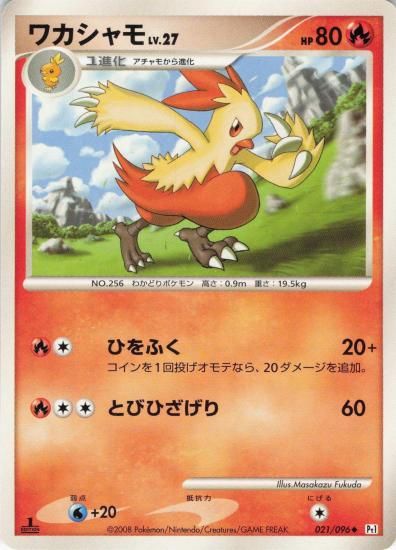 【状態A】●ワカシャモ(021/096)