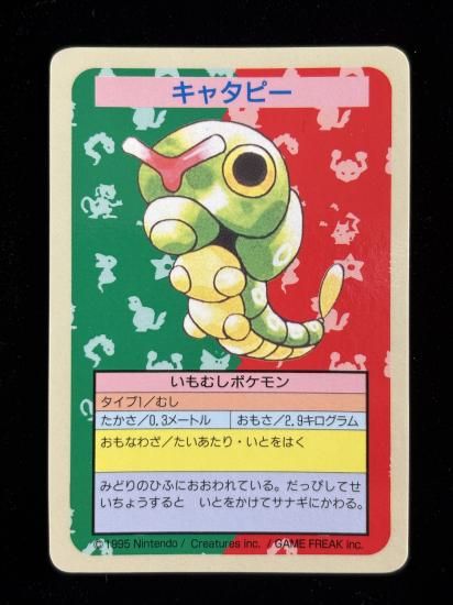 【状態A】●キャタピー 裏面青 エラー