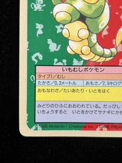 【状態A】●キャタピー 裏面青 エラー