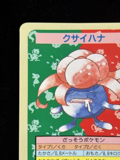 【状態A】●クサイハナ 裏面青 エラー