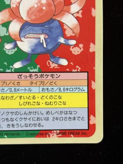 【状態B】●クサイハナ 裏面青 エラー