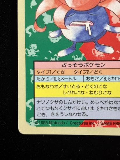 【状態B】●クサイハナ 裏面青 エラー