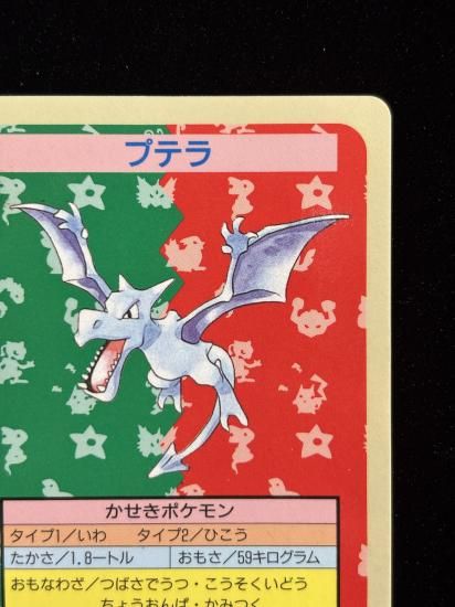 【状態B】●プテラ 裏面青 エラー