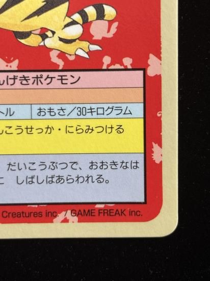 【状態A】●エレブー 裏面青 エラー