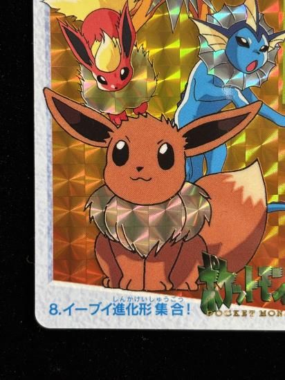 【状態A】●アニメコレクション No.8 イーブイ進化形集合