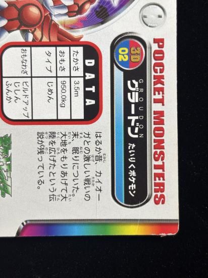 【状態B】●ずかんカード グラードン