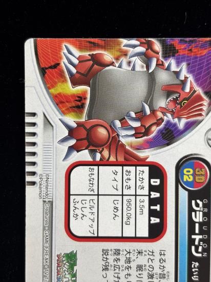 【状態B】●ずかんカード グラードン