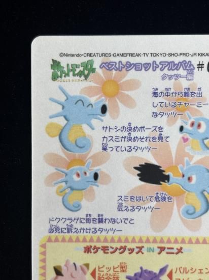 【状態A】●ポケモンシールダス ファンシーグラフィティ No.06 タッツー