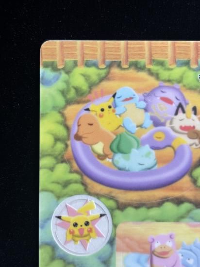 【状態A】●ポケモンシールダス ファンシーグラフィティ No.10 おはよ、ピカチュウたち