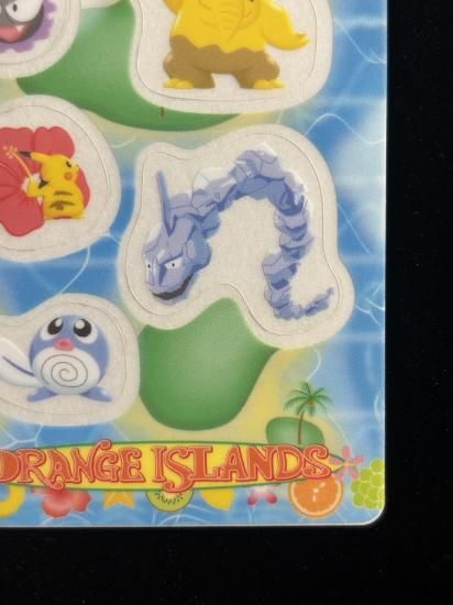 【状態A】●ポケモンシールダス ファンシーグラフィティ No.03 スリープ・ゴース・クリスタルイワーク・ニョロモ