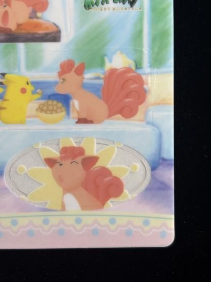 【状態A】●ポケモンシールダス ファンシーグラフィティ No.23 ロコンのごはん