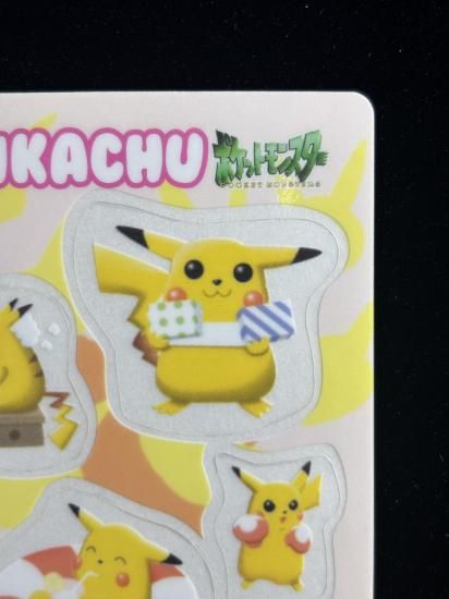 【状態A】●ポケモンシールダス ファンシーグラフィティ No.05 ピカチュウの日常