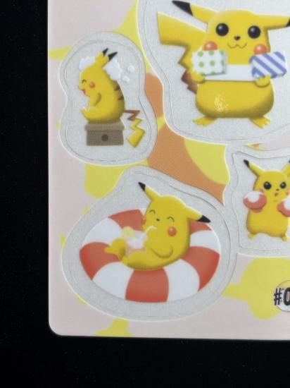 【状態A】●ポケモンシールダス ファンシーグラフィティ No.05 ピカチュウの日常