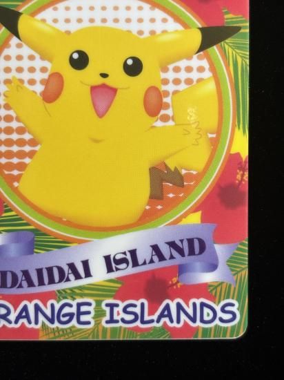 【状態A】●ポケモンシールダス ファンシーグラフィティ No.04 南国ピカチュウ