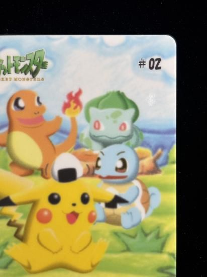 【状態A】●ポケモンシールダス ファンシーグラフィティ No.02 ピカチュウたちのピクニック