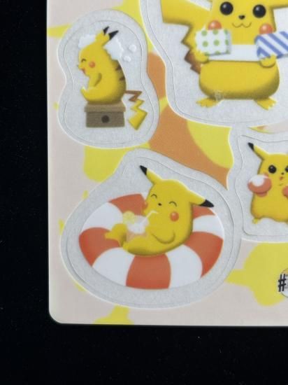 【状態A】●ポケモンシールダス ファンシーグラフィティ No.05 ピカチュウの日常
