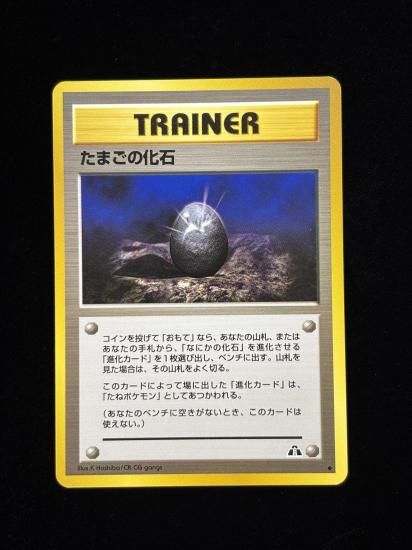 【状態B】●たまごの化石(旧裏)